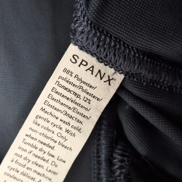 Spanx Pants Womens XL Petite Blue Out Of Office Cargo Jogger Athletic Athleisure - Picture 6 of 10